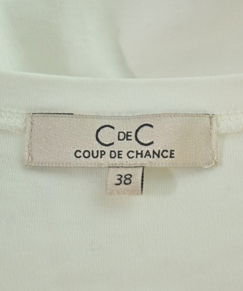 COUP DE CHANCE（クードシャンス）Tシャツ・カットソー 白 サイズ:38(M位) レディース/2200692646175