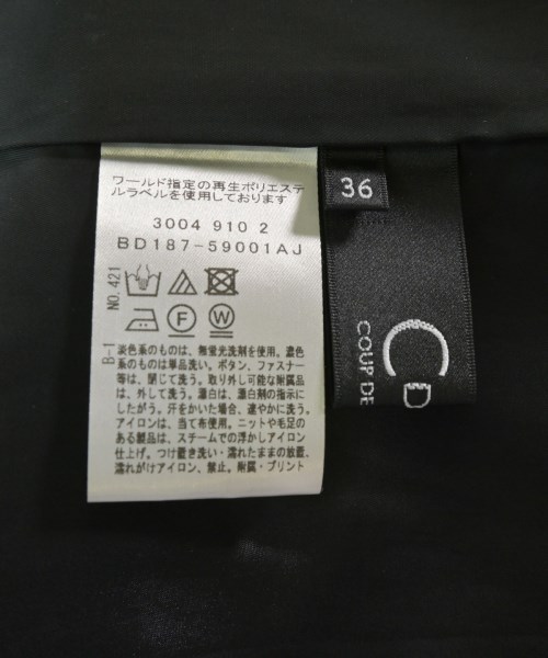 COUP DE CHANCE（クードシャンス）ワンピース 黒 サイズ:36(S位) レディース/2200695837068
