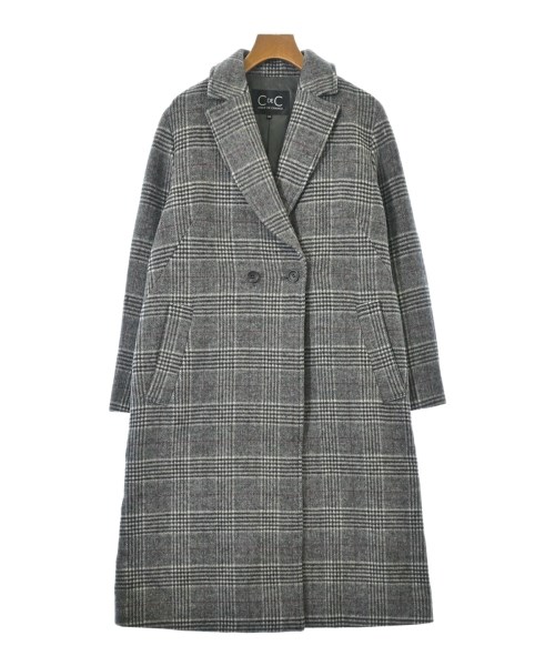 COUP DE CHANCE(クードシャンス)チェスターコート グレー サイズ:36(S位)/2200645168150
