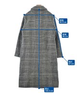 COUP DE CHANCE（クードシャンス）チェスターコート グレー サイズ:36(S位) レディース/2200645168150