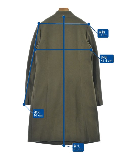 COUP DE CHANCE（クードシャンス）コート カーキ サイズ:36(S位) レディース/2200645168167