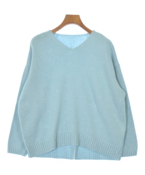 COUP DE CHANCE(クードシャンス)ニット・セーター 青 サイズ:38(M位)/2200640025052