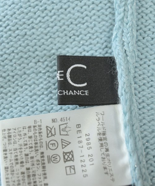 COUP DE CHANCE（クードシャンス）ニット・セーター 青 サイズ:38(M位) レディース/2200640025052