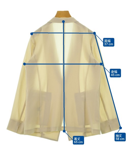 COUP DE CHANCE（クードシャンス）テーラードジャケット ベージュ サイズ:38(M位) レディース/2200646406077