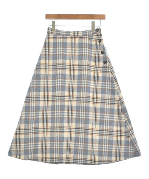 COUP DE CHANCE(クードシャンス)ロング・マキシ丈スカート 青 サイズ:38(M位)/2200646406169