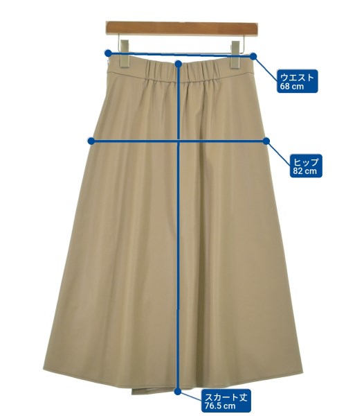 COUP DE CHANCE（クードシャンス）ロング・マキシ丈スカート ベージュ サイズ:38(M位) レディース/2200646406268