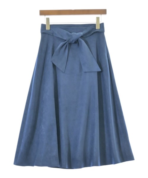 COUP DE CHANCE(クードシャンス)ロング・マキシ丈スカート 紺 サイズ:38(M位)/2200646406503