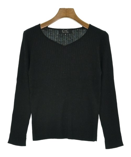 COUP DE CHANCE(クードシャンス)ニット・セーター 黒 サイズ:38(M位)/2200646406640