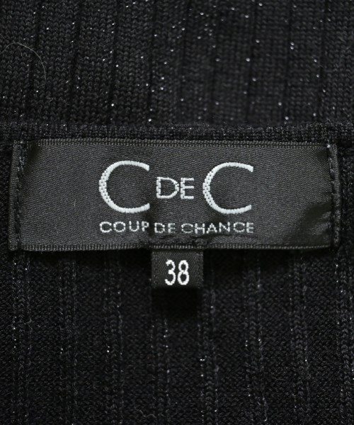 COUP DE CHANCE（クードシャンス）ニット・セーター 黒 サイズ:38(M位) レディース/2200646406640