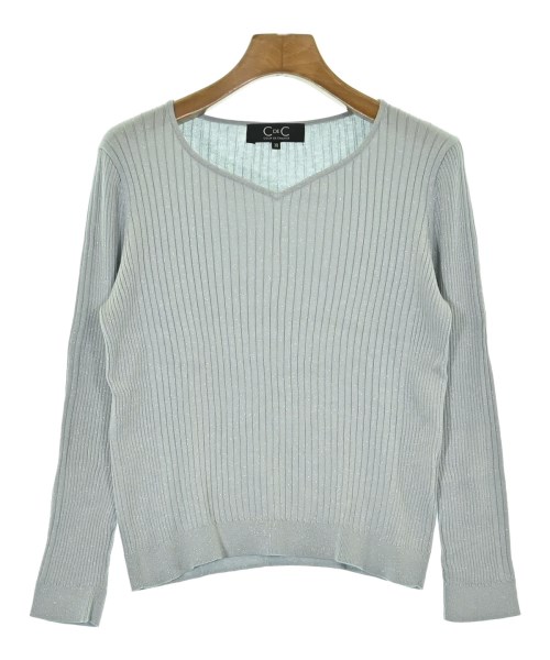 COUP DE CHANCE(クードシャンス)ニット・セーター 青 サイズ:38(M位)/2200646406879