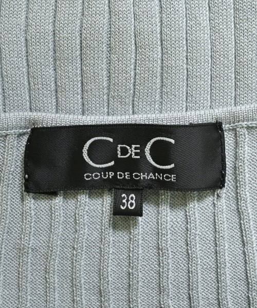 COUP DE CHANCE（クードシャンス）ニット・セーター 青 サイズ:38(M位) レディース/2200646406879
