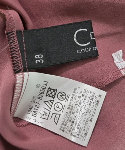 COUP DE CHANCE（クードシャンス）ブラウス ピンク サイズ:38(M位) レディース/2200657419080