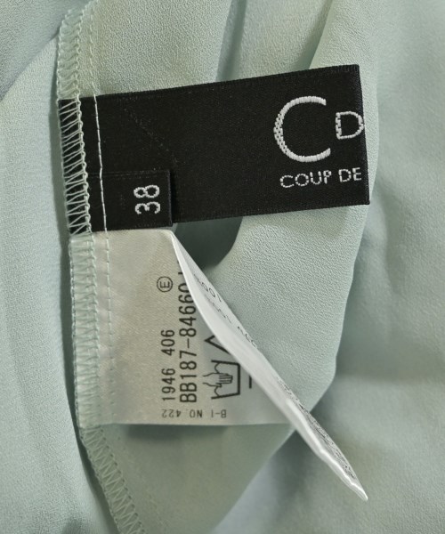 COUP DE CHANCE（クードシャンス）ブラウス 青 サイズ:38(M位) レディース/2200657419196