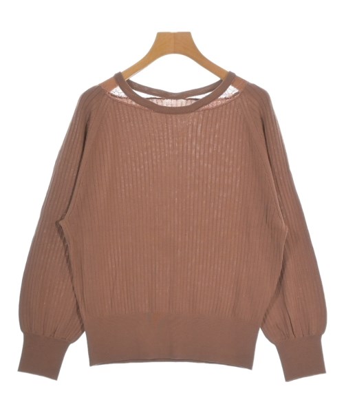 COUP DE CHANCE(クードシャンス)ニット・セーター 茶 サイズ:38(M位)/2200652210040