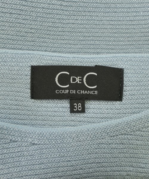 COUP DE CHANCE（クードシャンス）ニット・セーター 青 サイズ:38(M位) レディース/2200651486040