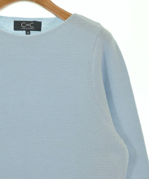 COUP DE CHANCE（クードシャンス）ニット・セーター 青 サイズ:38(M位) レディース/2200651486040
