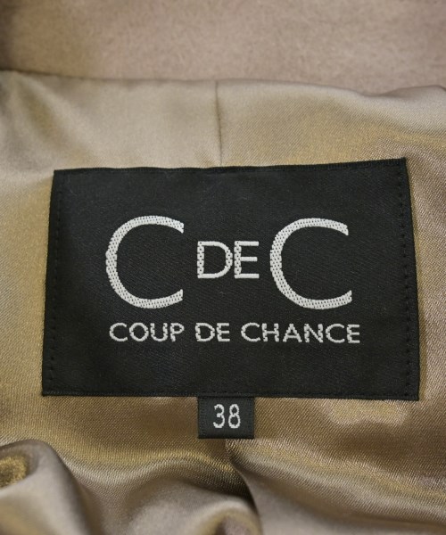 COUP DE CHANCE（クードシャンス）チェスターコート ベージュ サイズ:38(M位) レディース/2200655583011