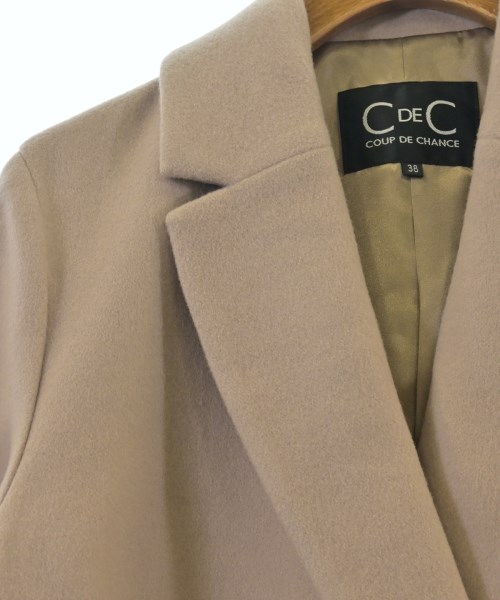 COUP DE CHANCE（クードシャンス）チェスターコート ベージュ サイズ:38(M位) レディース/2200655583011