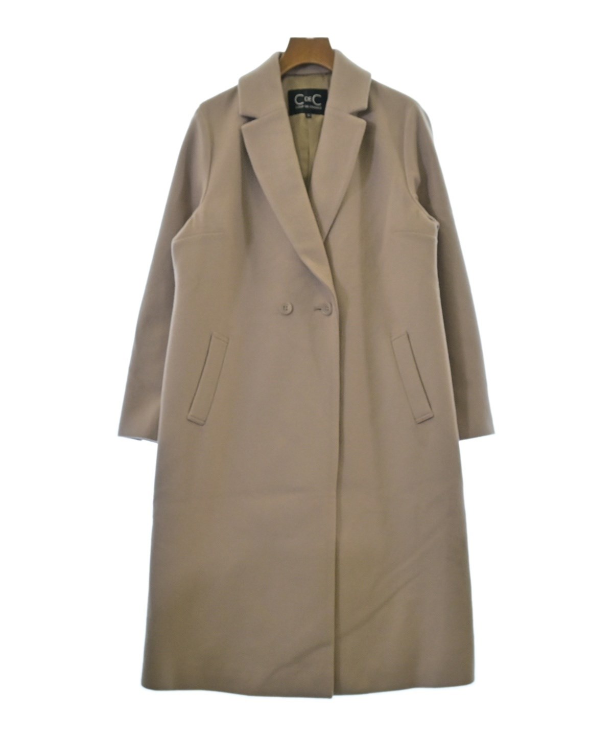 美品❗️coup de chance ベージュチェスターコート COUP DE CHANCE（クードシャンス）チェスターコート ベージュ サイズ