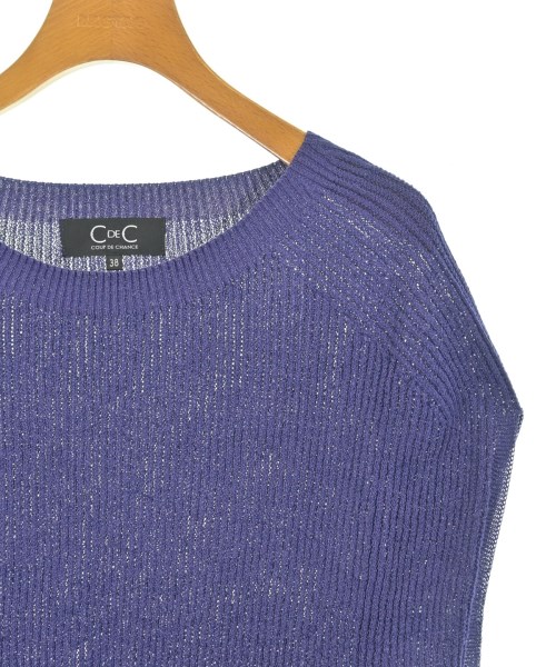 COUP DE CHANCE（クードシャンス）ニット・セーター 紫 サイズ:38(M位) レディース/2200656793044