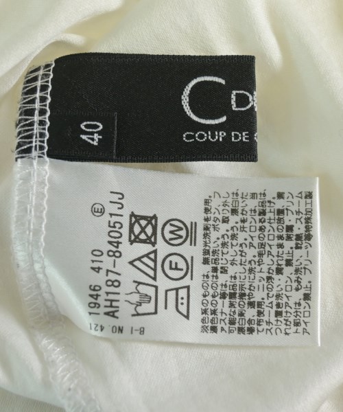 COUP DE CHANCE（クードシャンス）ブラウス 白 サイズ:F レディース/2200658751127