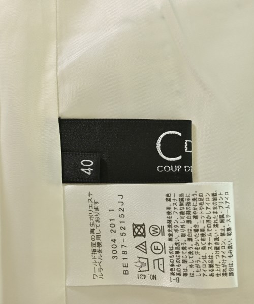 COUP DE CHANCE（クードシャンス）ワンピース 白 サイズ:40(L位) レディース/2200712952064