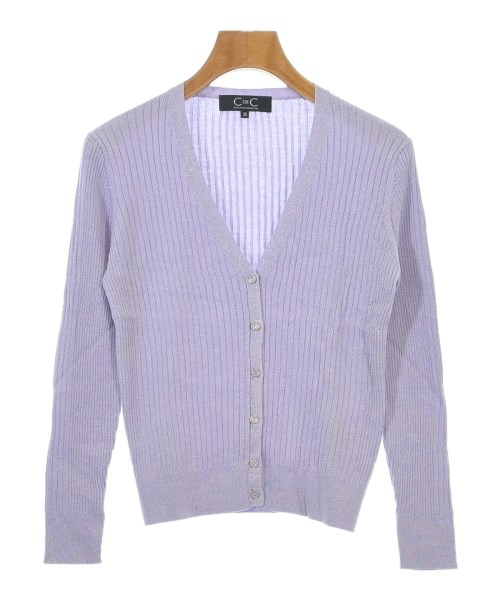 COUP DE CHANCE(クードシャンス)カーディガン 紫 サイズ:38(M位)/2200636239067