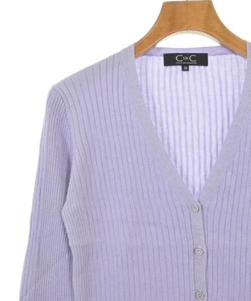 COUP DE CHANCE（クードシャンス）カーディガン 紫 サイズ:38(M位) レディース/2200636239067