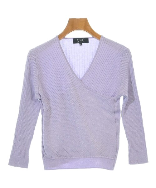 COUP DE CHANCE(クードシャンス)ニット・セーター 紫 サイズ:38(M位)/2200636239074