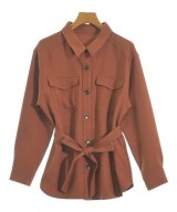 COUP DE CHANCE（クードシャンス）カジュアルシャツ 茶 サイズ:36(S位) レディース/2200636692015