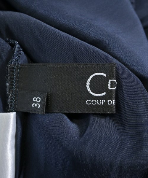 COUP DE CHANCE（クードシャンス）ブラウス 紺 サイズ:38(M位) レディース/2200636982116