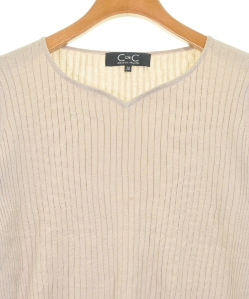 COUP DE CHANCE（クードシャンス）ニット・セーター ベージュ サイズ:38(M位) レディース/2200643183032
