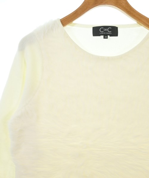 COUP DE CHANCE（クードシャンス）ニット・セーター 白 サイズ:38(M位) レディース/2200636635012