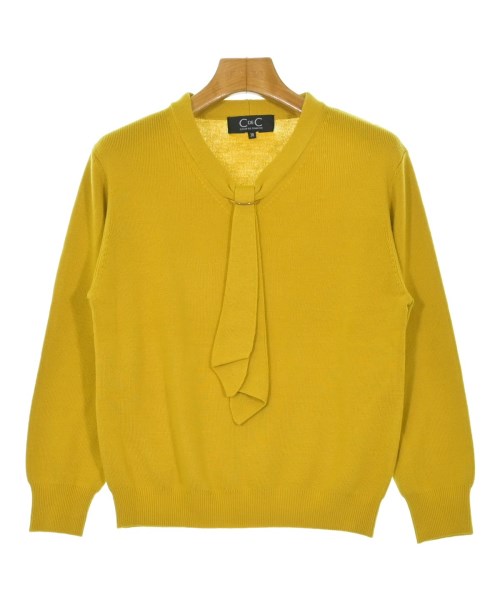 COUP DE CHANCE(クードシャンス)ニット・セーター 黄 サイズ:38(M位)/2200641641060