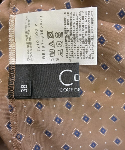 COUP DE CHANCE（クードシャンス）ブラウス 茶 サイズ:38(M位) レディース/2200643816145