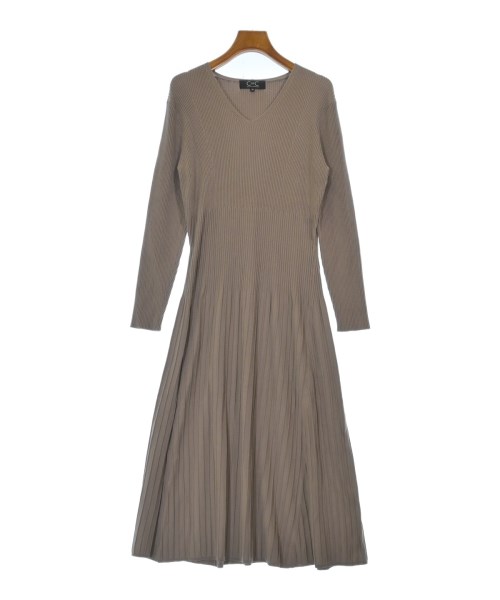 COUP DE CHANCE(クードシャンス)ワンピース 茶 サイズ:38(M位)/2200647857113