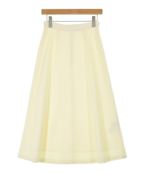 COUP DE CHANCE(クードシャンス)ロング・マキシ丈スカート 白 サイズ:36(S位)/2200649661022