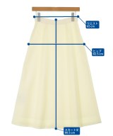 COUP DE CHANCE（クードシャンス）ロング・マキシ丈スカート 白 サイズ:36(S位) レディース/2200649661022