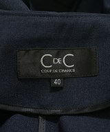 COUP DE CHANCE（クードシャンス）ノーカラージャケット 紺 サイズ:40(M位) レディース/2200691138039