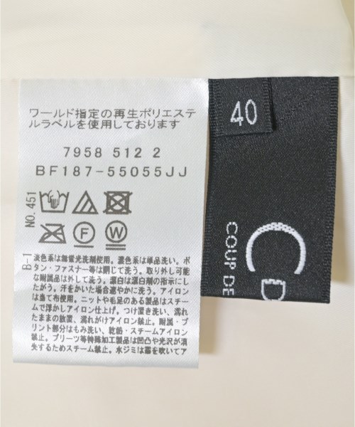 COUP DE CHANCE（クードシャンス）ワンピース 白 サイズ:40(M位) レディース/2200702835056
