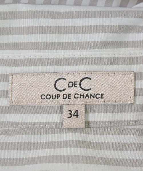 COUP DE CHANCE（クードシャンス）カジュアルシャツ グレー サイズ:34(XS位) レディース/2200698929074
