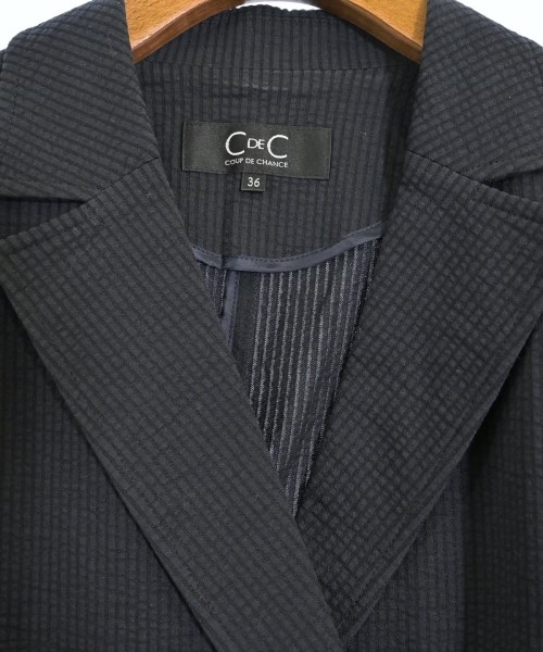 COUP DE CHANCE（クードシャンス）テーラードジャケット 紺 サイズ:36(S位) レディース/2200662123194