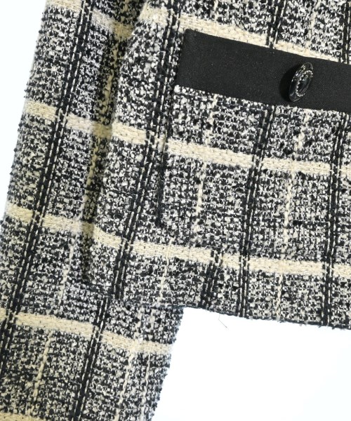 COUP DE CHANCE（クードシャンス）ノーカラージャケット 黒 サイズ:38(M位) レディース/2200662123200