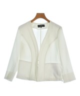 COUP DE CHANCE（クードシャンス）ノーカラージャケット 白 サイズ:38(M位) レディース/2200662123224