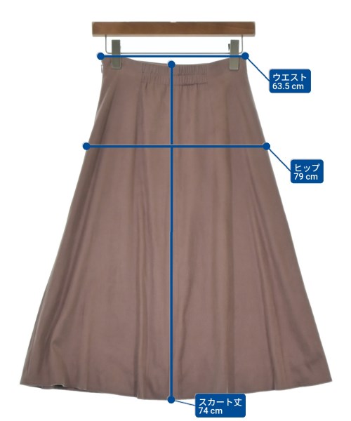 COUP DE CHANCE（クードシャンス）ロング・マキシ丈スカート ピンク サイズ:36(S位) レディース/2200662558026