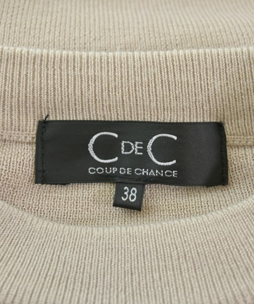 COUP DE CHANCE（クードシャンス）ニット・セーター ベージュ サイズ:38(M位) レディース/2200662558064