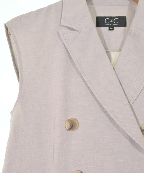 COUP DE CHANCE（クードシャンス）カジュアルジャケット ベージュ サイズ:34(XS位) レディース/2200660812038