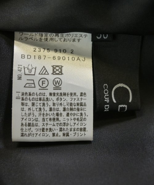 COUP DE CHANCE（クードシャンス）スラックス 黒 サイズ:36(S位) レディース/2200660812045