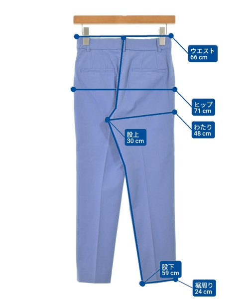 COUP DE CHANCE（クードシャンス）スラックス 青 サイズ:-(S位) レディース/2200660812052