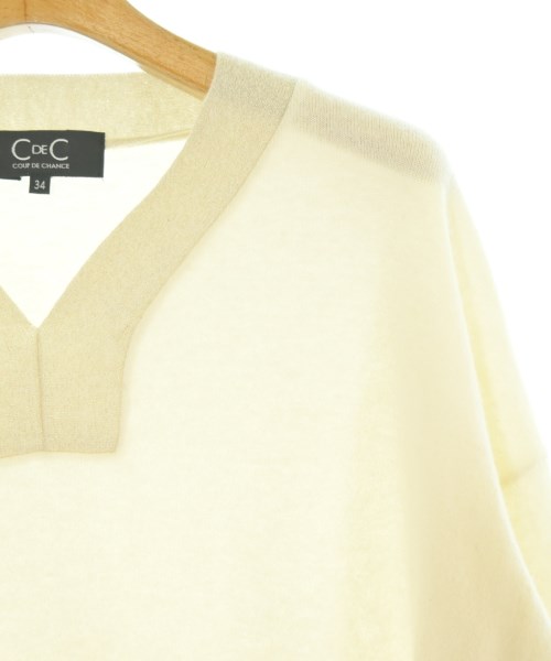 COUP DE CHANCE（クードシャンス）ニット・セーター 白 サイズ:34(XS位) レディース/2200660812106